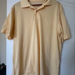 Izod Men's Light Tan Polo Shirt